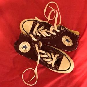 Converse high tops size 6.5 womens 4.5 mens!